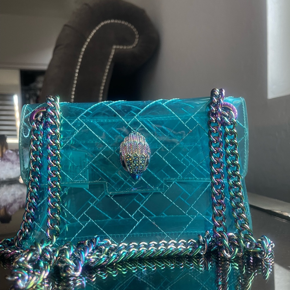 Iridescent Chain Shoulder Bag